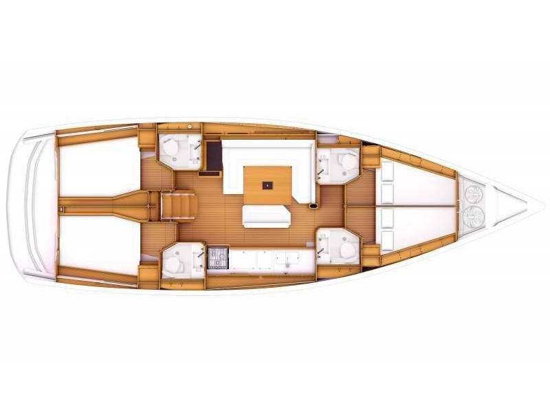 Book yachts online - sailboat - Sun Odyssey 469 - Alexandra  - rent
