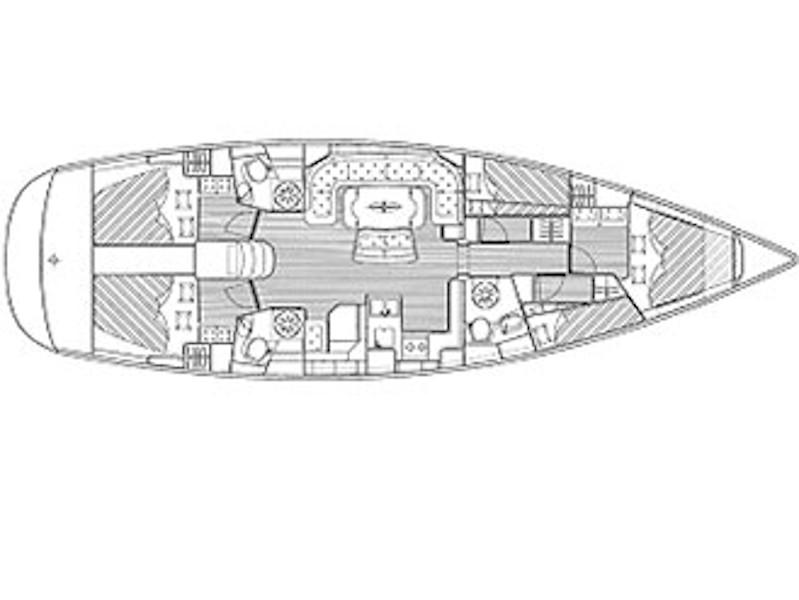 Book yachts online - sailboat - Bavaria 50 Cruiser - Sovaros - rent