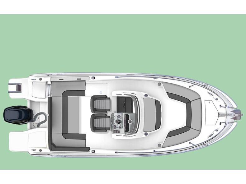 Book yachts online - motorboat - Jeanneau Cap Camarat 6.5 CC - Cap Camarat 6.5 CC series 3 - rent