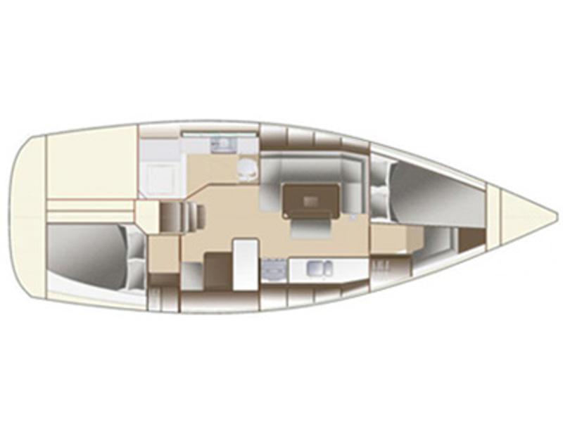Book yachts online - sailboat - Dufour 380 - Le Pacha - rent