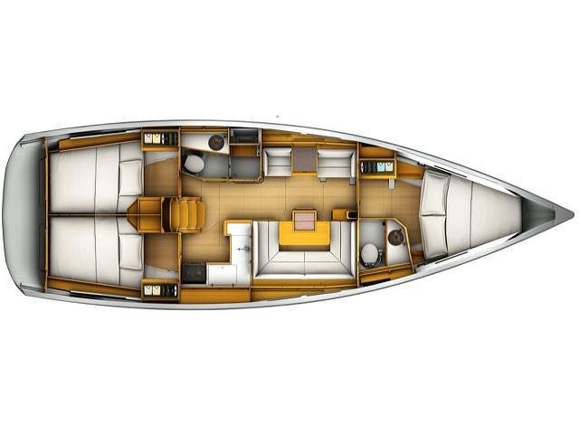 Book yachts online - sailboat - Sun Odyssey 409 - Elena - rent