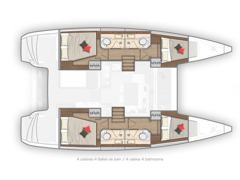 Book yachts online - catamaran - Lagoon 40 - WILD CAT - rent