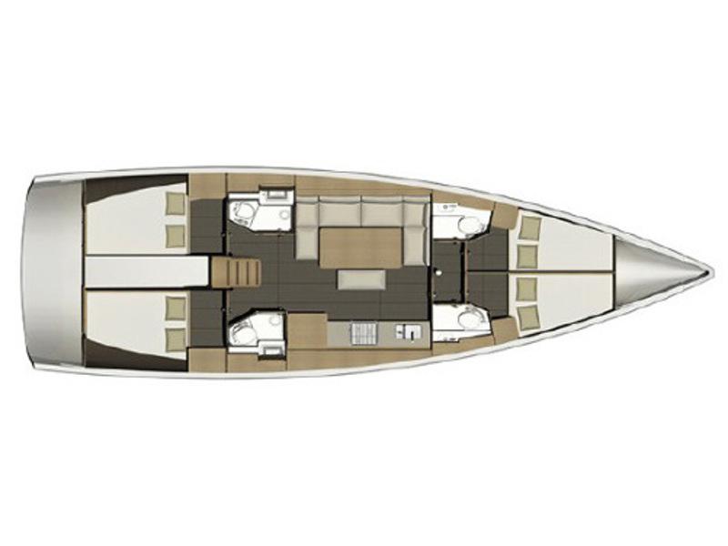 Book yachts online - sailboat - Dufour 460 Grand Large - CHUCK - rent