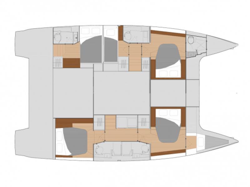 Book yachts online - catamaran - FP Saona 47 - MARTIN V - rent
