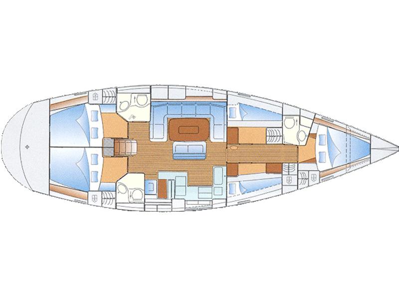 Book yachts online - sailboat - Bavaria 50 - EC- 50-99-G - rent