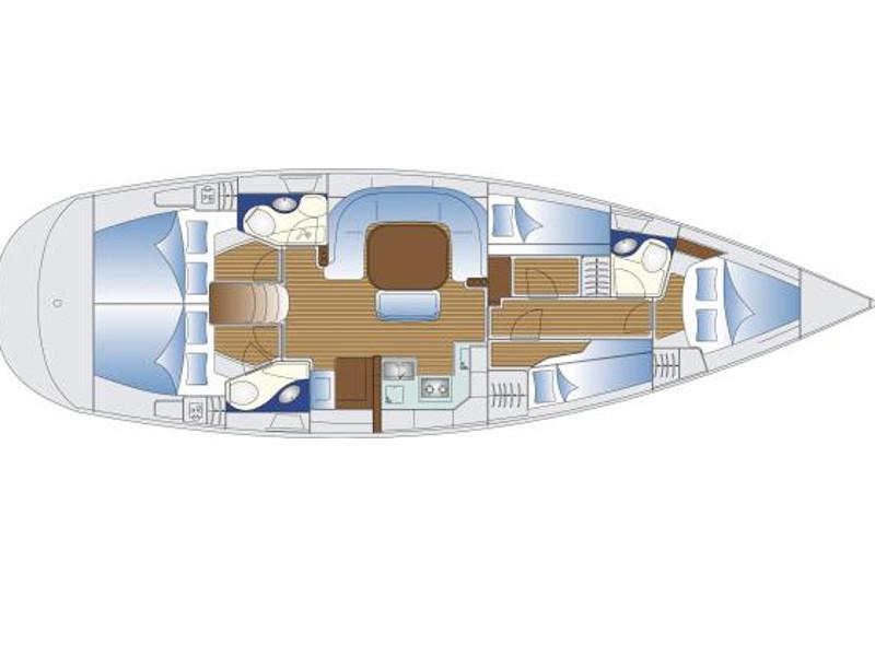 Book yachts online - sailboat - Bavaria 49 - EC- 49-04-G - rent