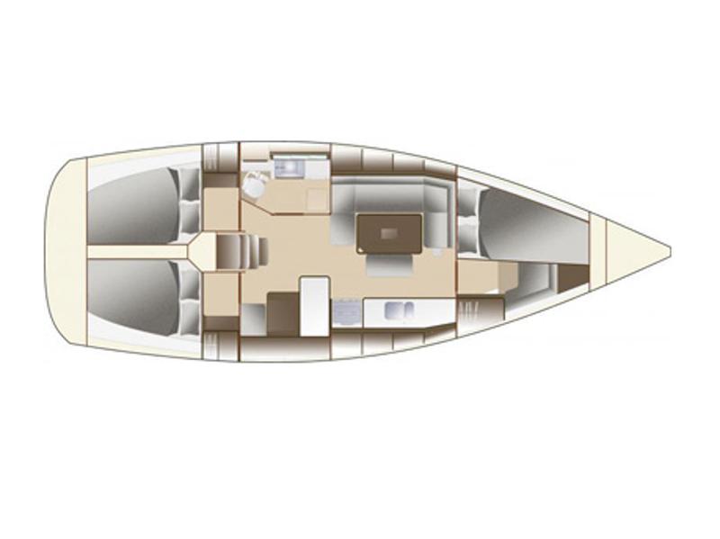 Book yachts online - sailboat - Dufour 380 - EC- 380-14-F - rent