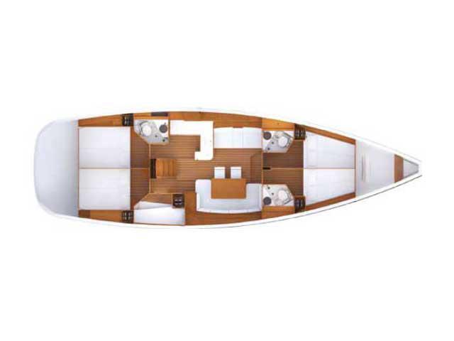 Book yachts online - sailboat - Jeanneau 53 - Sapfo - rent