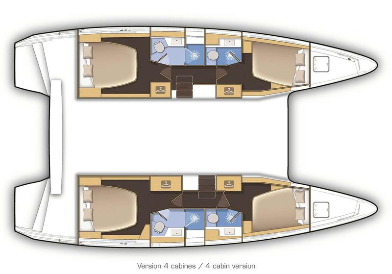 Book yachts online - catamaran - Lagoon 42 A/C &amp; GEN - MOJITO - rent