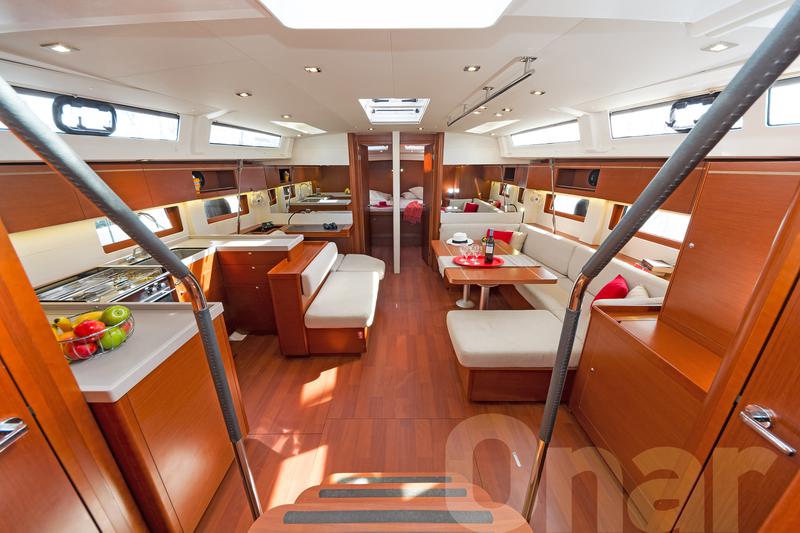 Book yachts online - sailboat - Oceanis 51.1 (4+1 cab) A/C &amp; GEN. - ONAR - rent