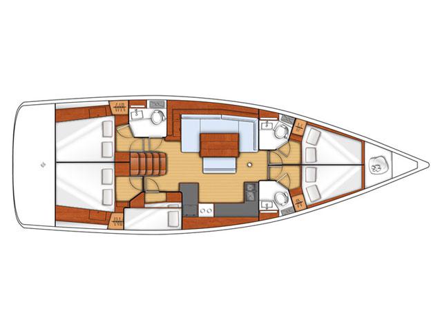 Book yachts online - sailboat - Oceanis 48 - SW - 48O - 12KM - rent