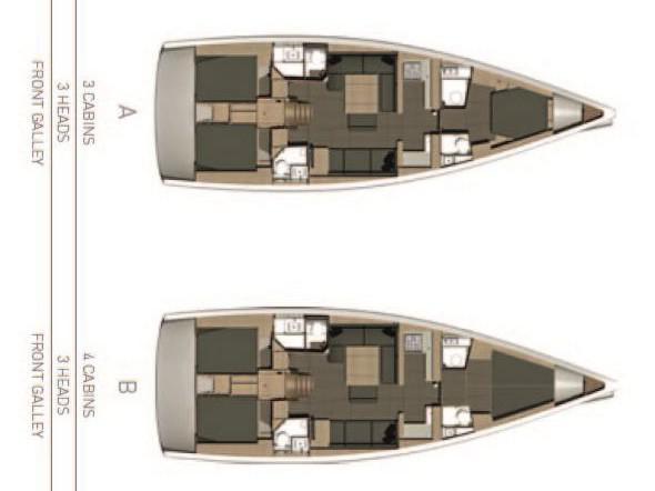 Book yachts online - sailboat - Dufour 512 GL - DON CARLOS - rent