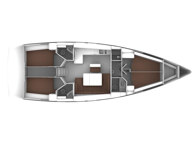 Book yachts online - sailboat - Bavaria Cruiser 46 - Adria Wind - rent