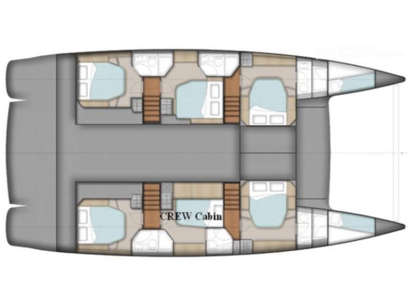 Book yachts online - catamaran - Sanya 57 - 5 cabi version - Highjinks II - rent