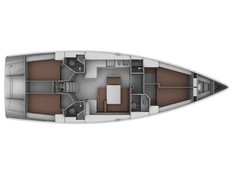 Book yachts online - sailboat - Bavaria 45 Cruiser - Fair Wind - rent