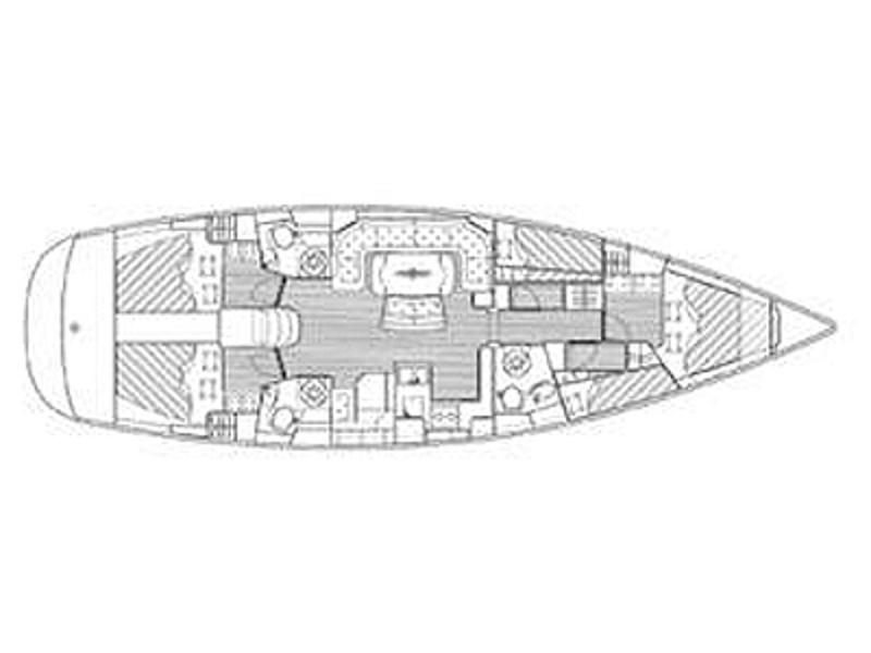 Book yachts online - sailboat - Bavaria 50 Cruiser - Handakas - rent