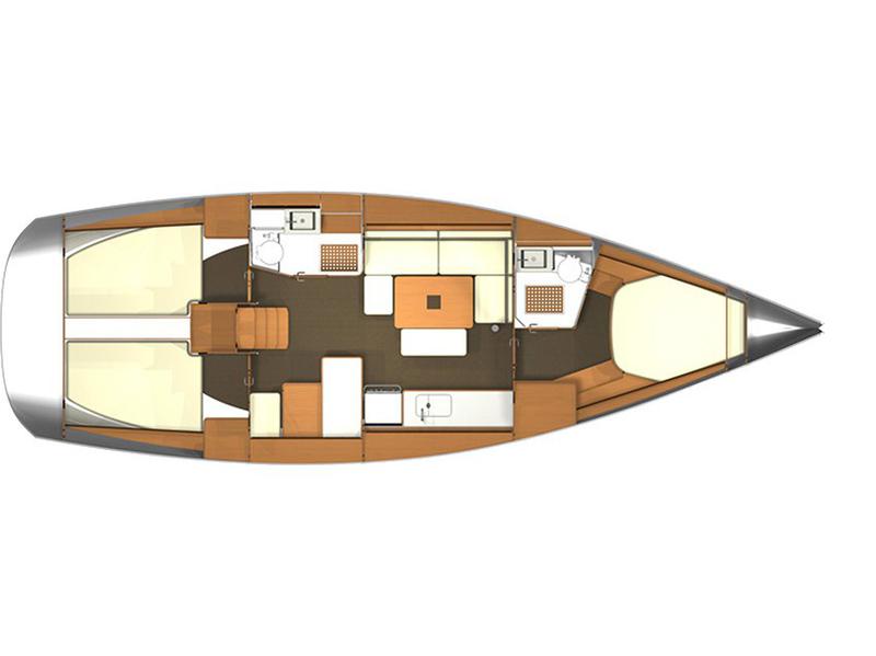 Book yachts online - sailboat - Dufour 405 BM - Ariane - rent