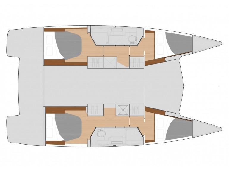 Book yachts online - catamaran - Lucia 40 (4cab./2hds) - Pearl (CV) - rent