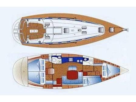 Book yachts online - sailboat - Bavaria 44 - FORTE - rent