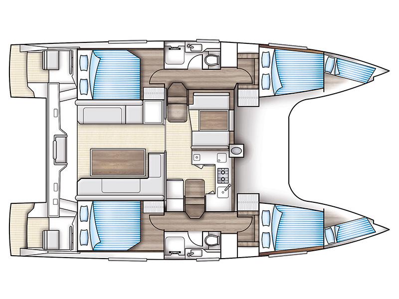 Book yachts online - catamaran - Nautitech Open 40 - Hong Kong - rent
