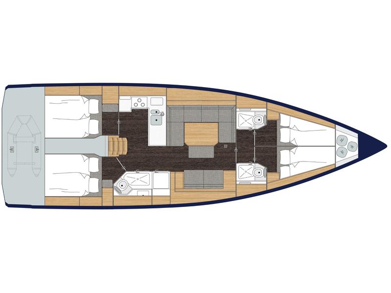 Book yachts online - sailboat - Bavaria C45 - Apollonia - rent