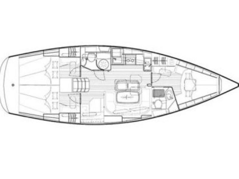 Book yachts online - sailboat - Bavaria 40 Cruiser - Sofoula - refit 2019 - rent