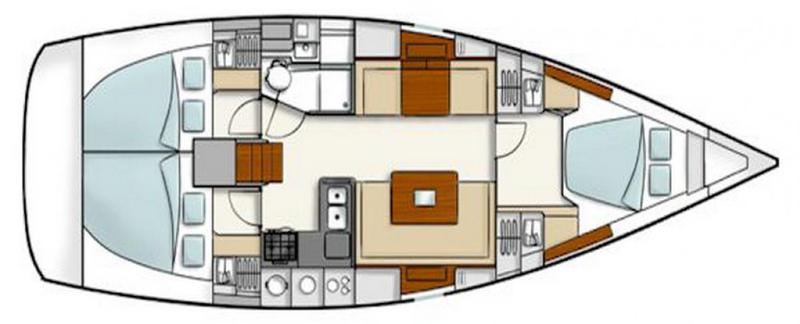 Book yachts online - sailboat - Hanse 400 - Nauticum (!!!from Monday. FREE WIFI) - rent