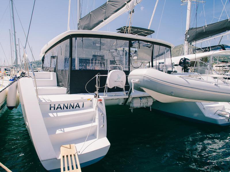 Book yachts online - catamaran - Lagoon 450 Sport - Hanna I. - rent