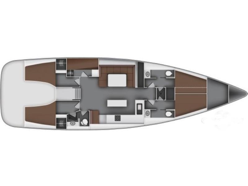 Book yachts online - sailboat - Bavaria 55 Cruiser - VG - rent