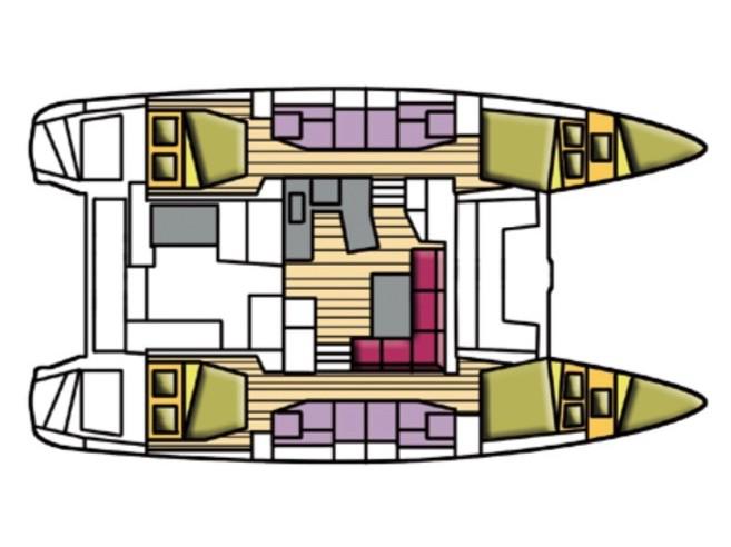 Book yachts online - catamaran - Lagoon 42 - Beta Persei II (A/C, WM, Generator, Inverter) - rent