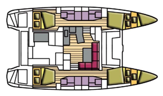 Book yachts online - catamaran - Lagoon 42 - Beta Persei II (A/C, WM, Generator, Inverter) - rent