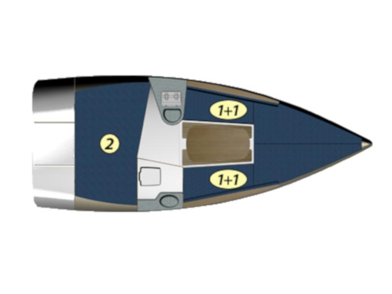 Book yachts online - sailboat - Maxus 22 Prestige - URANIA - rent