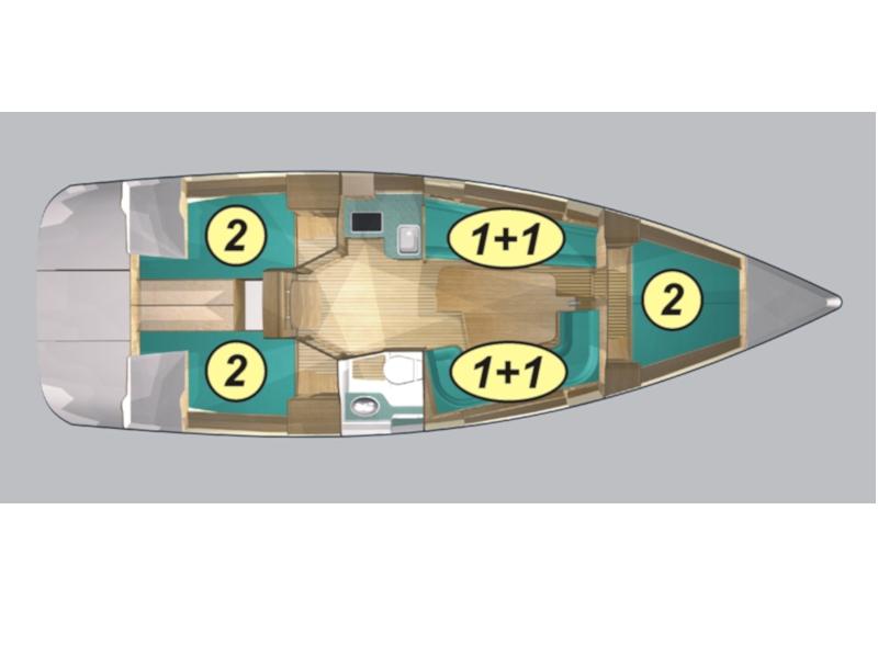 Book yachts online - sailboat - Maxus 33.1 RS Standard - KASSOS - rent