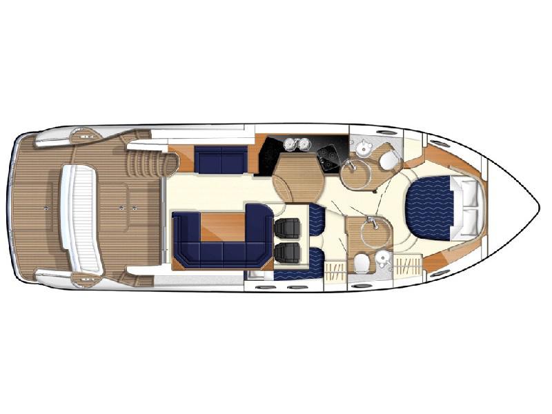 Book yachts online - motorboat - Princess 42 - Touché - rent