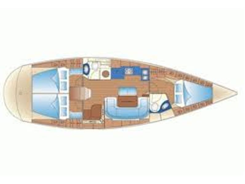 Book yachts online - sailboat - Bavaria 42 Cruiser - Galini - rent
