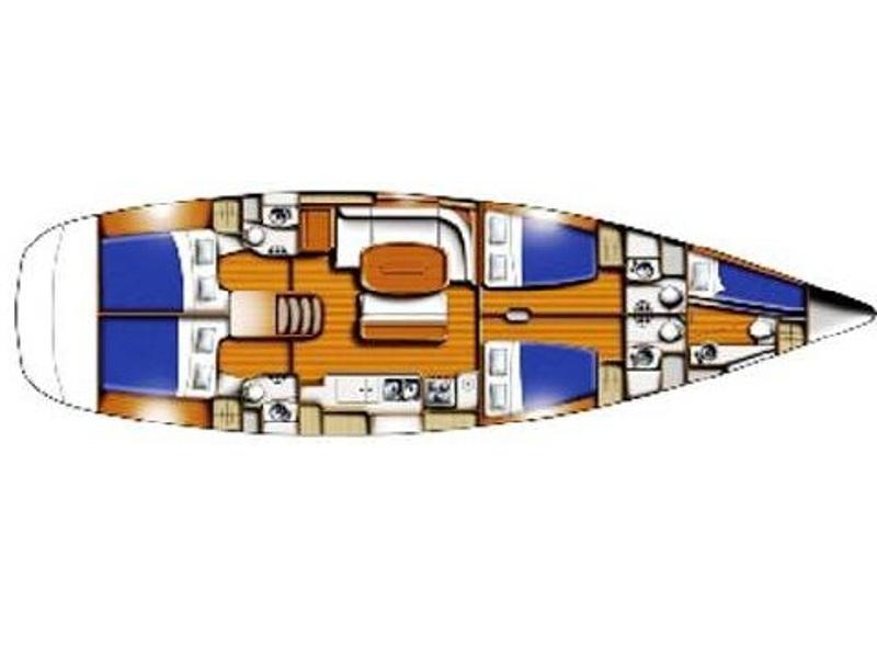 Book yachts online - sailboat - Beneteau 50 - Apollonia - rent
