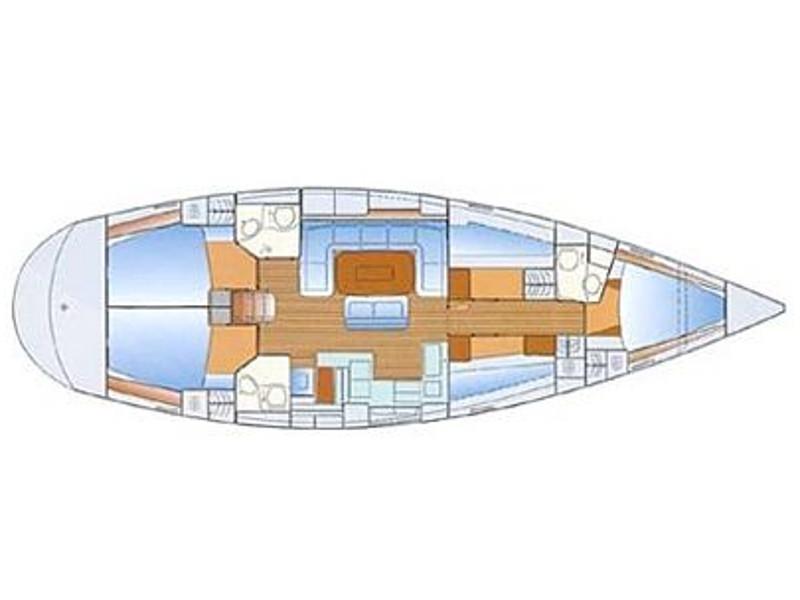 Book yachts online - sailboat - Bavaria 50 Cruiser - Briseide - rent