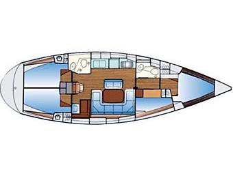 Book yachts online - sailboat - Bavaria 42 - AS II - rent