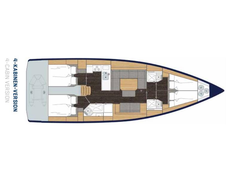 Book yachts online - sailboat - Bavaria C45 Holliday - Barbara I - rent