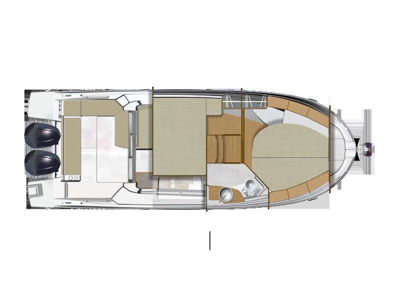 Book yachts online - motorboat - Antares 9 OB - Queen Korina 268730 SL - rent