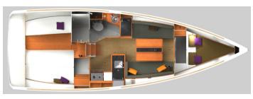 Book yachts online - sailboat - Sun Odyssey 349 - El pana - rent