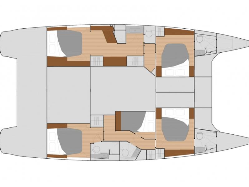 Book yachts online - catamaran - Saba 50 - Le Grand Sable - rent