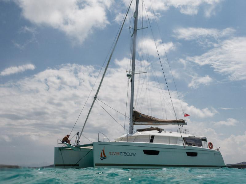Book yachts online - catamaran - Saba 50 - Royal Cracow - rent