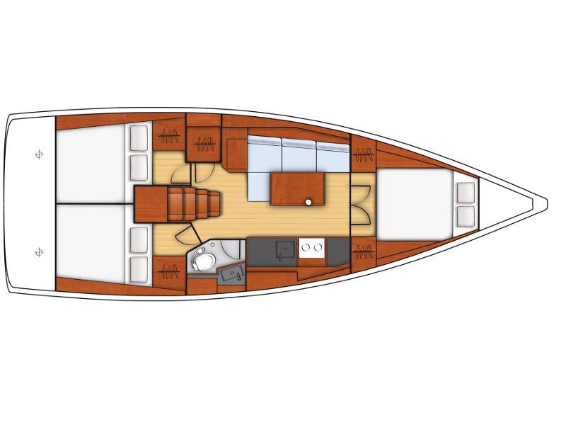Book yachts online - sailboat - Oceanis 38.1 - Modena - rent