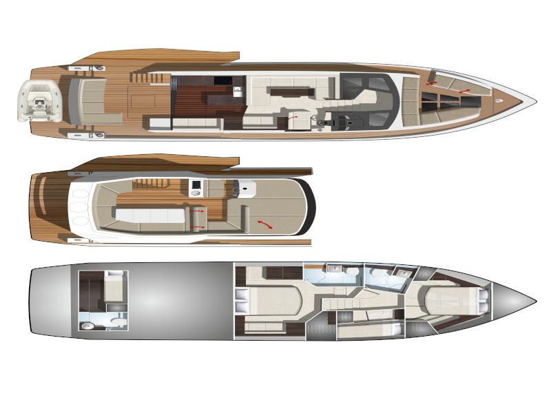 Book yachts online - motorboat - Galeon 500 Fly - Barbara - rent