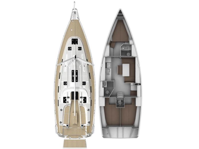Book yachts online - sailboat - Bavaria 40 Cruiser S - Hurricane - rent