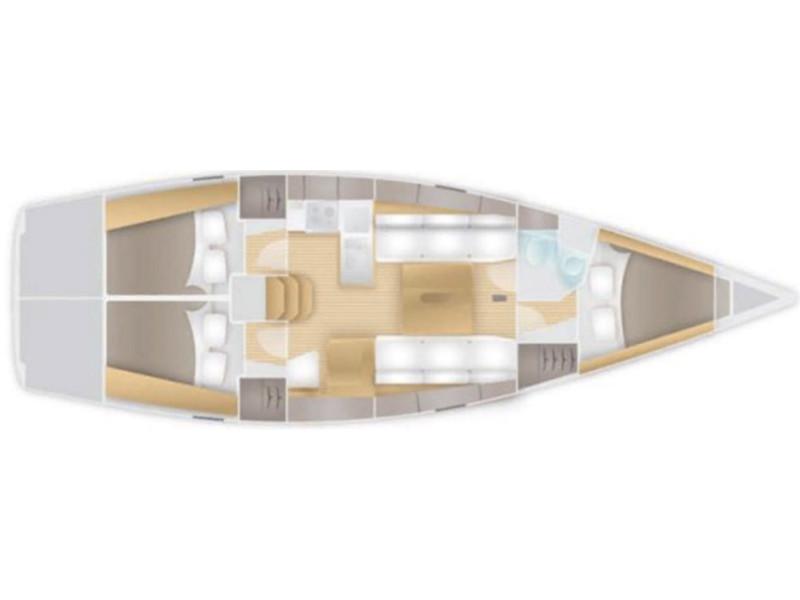 Book yachts online - sailboat - Salona 38 - Martini - rent