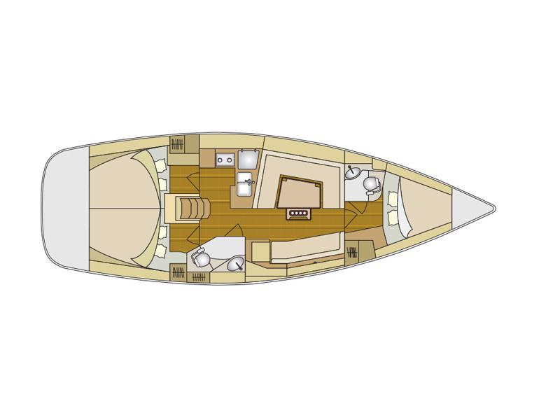 Book yachts online - sailboat - Elan 394 Impression - TIME OUT - rent