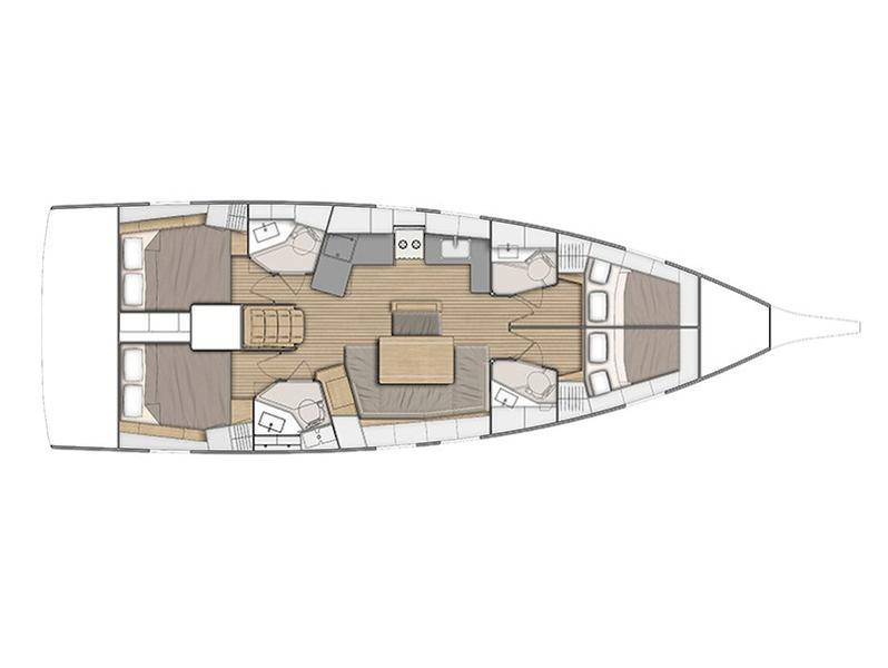 Book yachts online - sailboat - Oceanis 46.1 - Filira - rent