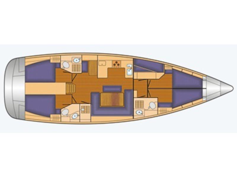 Book yachts online - sailboat - Bavaria 50 Cruiser - Ouranos - rent
